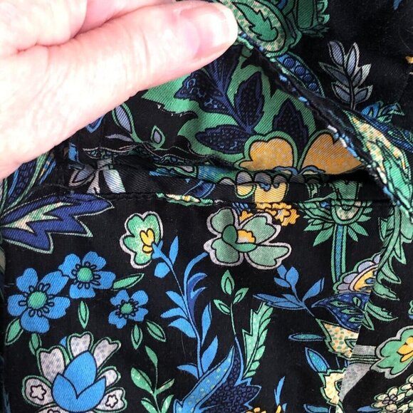 Charter Club Button Front Jacket - Paisley Floral Whimsy Core - Picture 7 of 10